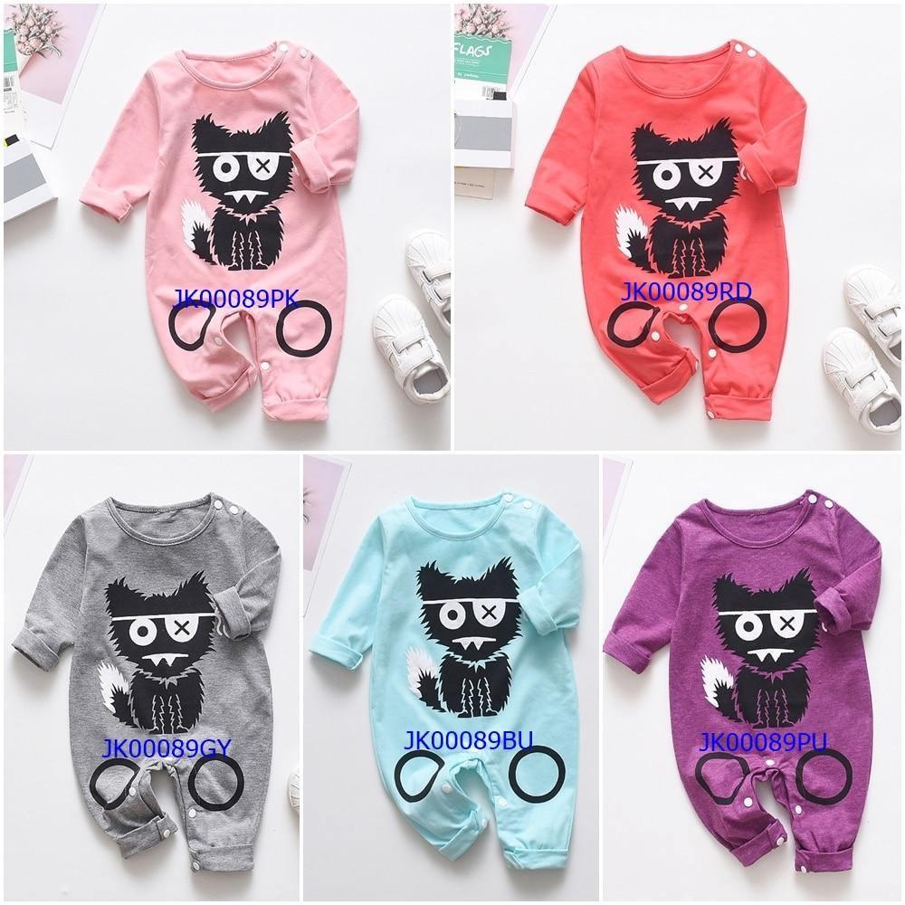Grenouillère bébé garçons filles barboteuse florale dinosaure voiture imprimée manches longues coton barboteuse combinaison enfant pour enfants
