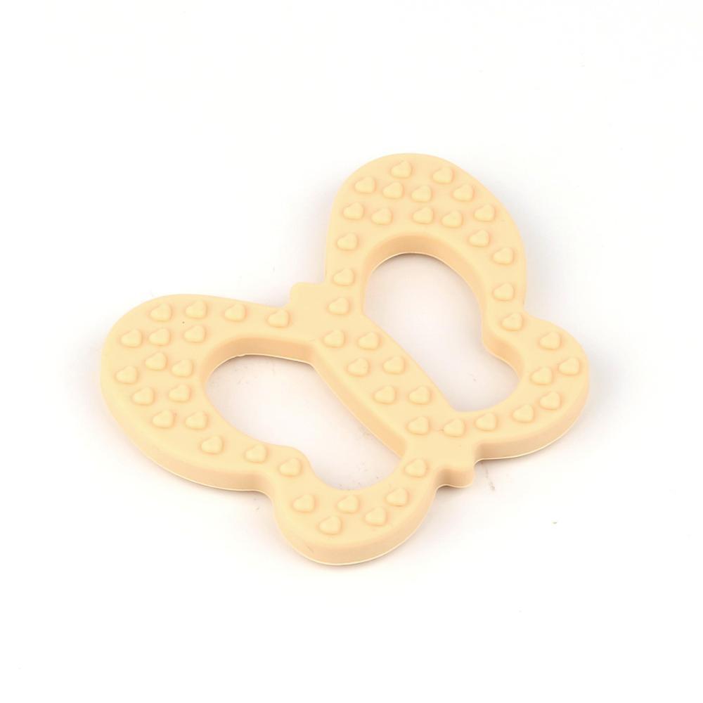 Nouvel Anneau de Dentition Bébé en Silicone de Qualité Alimentaire Jouets de Dentition Allaitement Silicone Sans BPA Anneau de Dentition en Silicone