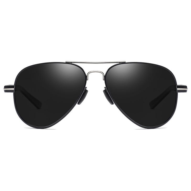 Lunettes de Soleil Aviateur Luxe pour Homme Polarisées Style Pilote Accessoires Homme Conduite Pêche Randonnée Protection UV400