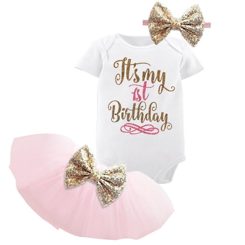 Nouvelle Robe Tendance Pour Bébés Filles Premier Anniversaire Vêtements Pour Bébés Tout-Petits Vêtements D'Été Pour Fête D'Anniversaire
