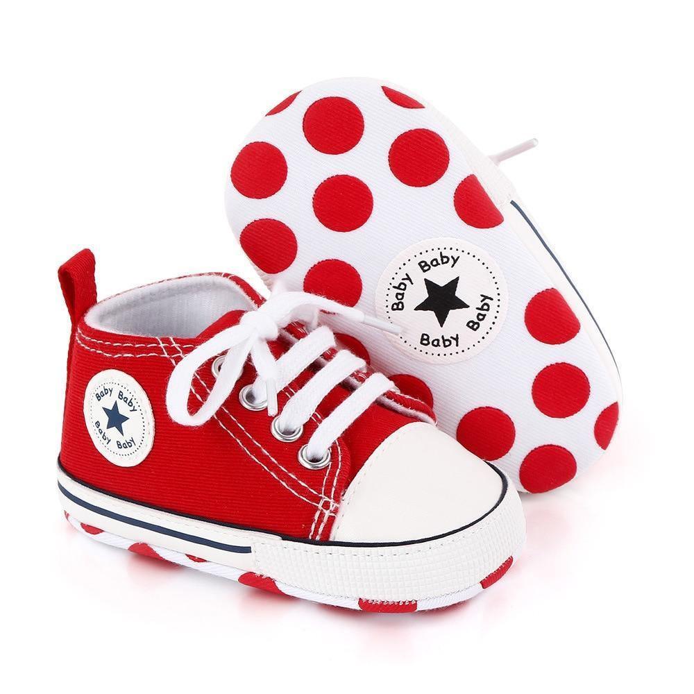 Nouvelles baskets souples pour bébé, chaussures de sport pour nouveau-né garçon et fille, antidérapantes, premières chaussures de marche, 0-18 M