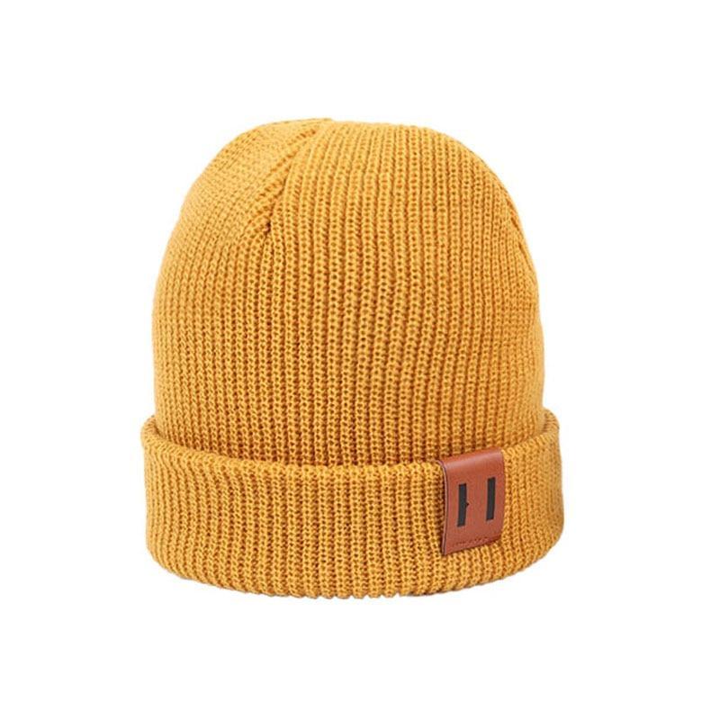 Bonnet d'hiver chaud pour bébé, tricoté pour enfants, bonnets pour filles et garçons, bonnet pour bébé et parent