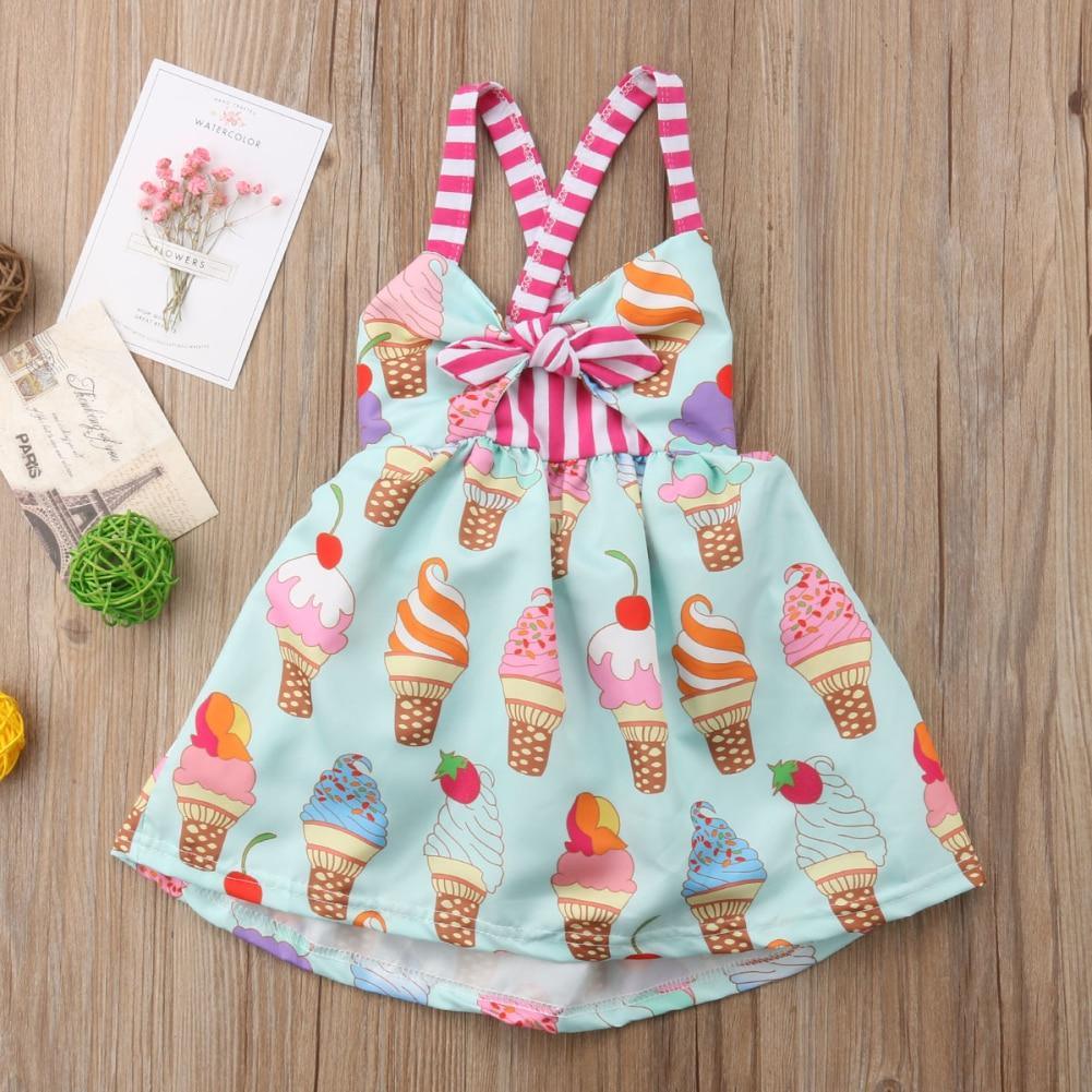 Robe Tutu Halter Dos Nu de Luxe Moderne et Populaire pour Bébé Fille, Robe de Soirée d'Été pour Filles, Modèle Crème Glacée de Luxe
