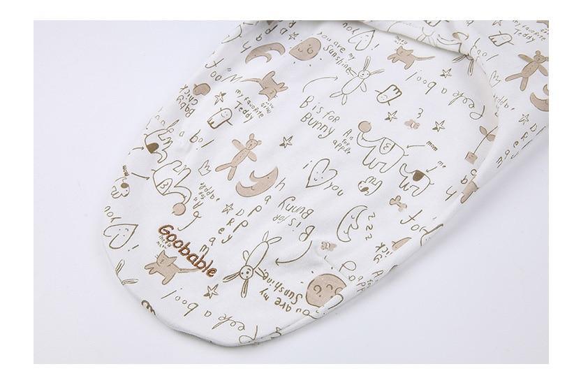 Enveloppe de couverture d'emmaillotage pour bébé nouveau-né en coton moderne pour bébés et enfants