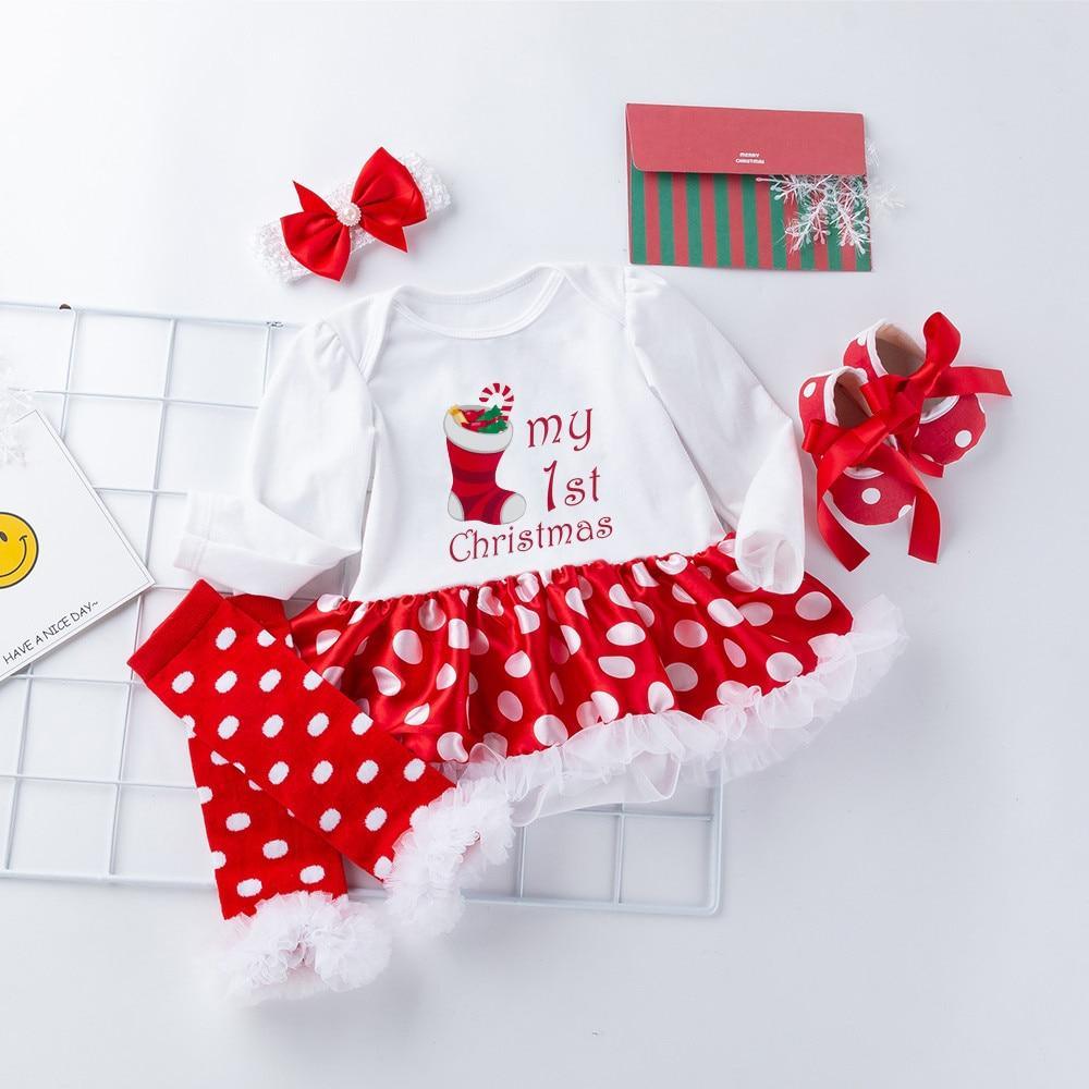 Tenue Bébé Fille Premier Noël Tutu Design Unique Superbe Look Cadeau Parfait