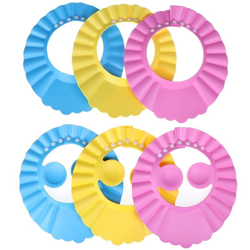 Bébé Bonnet de Douche Visière Chapeau Réglable Protection des Yeux Étanche Pour Enfants