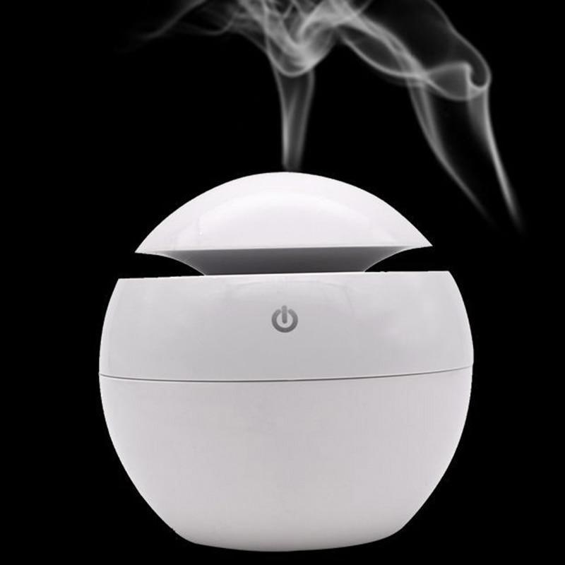 Diffuseur d'huiles essentielles pour aromathérapie, mini humidificateur USB portable à atomisation ultrasonique, humidificateur d'air créateur de brume
