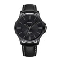 Nouvelle Montre Classique Homme Étanche Bracelet Cuir Style Affaires Luxe Excellent Design Cadeau Parfait