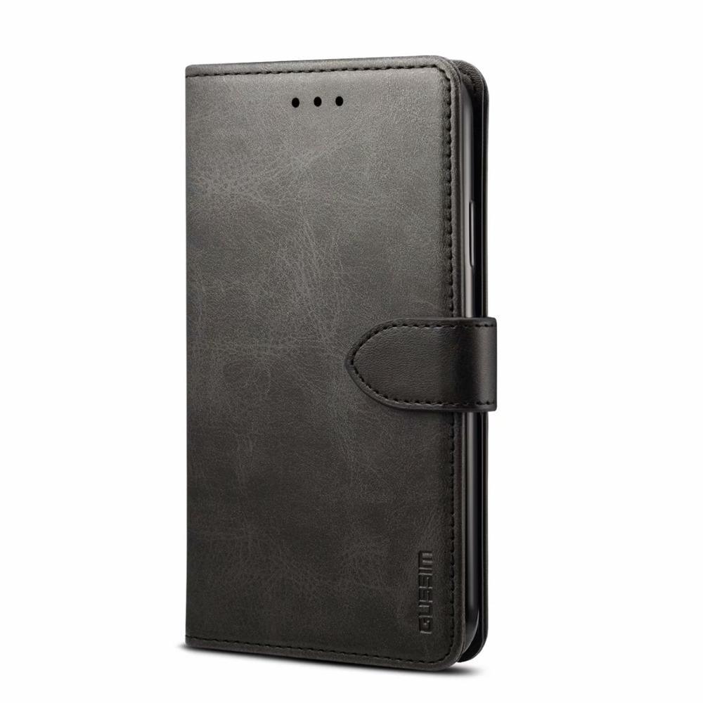 Étui à Rabat Magnétique en Cuir Rouge de Luxe pour iPhone 14 12 13 11 11 Pro Max XR XS Max X, Housse Portefeuille pour iPhone avec Emplacements pour Cartes, Béquille et Boucle Magnétique
