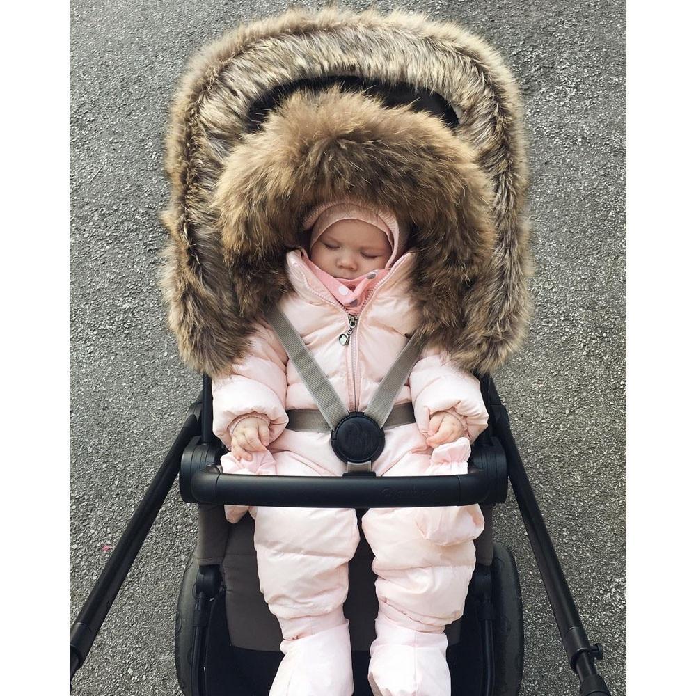 Vêtements d'hiver pour bébés, combinaison de neige chaude et épaisse à capuche pour garçons et filles