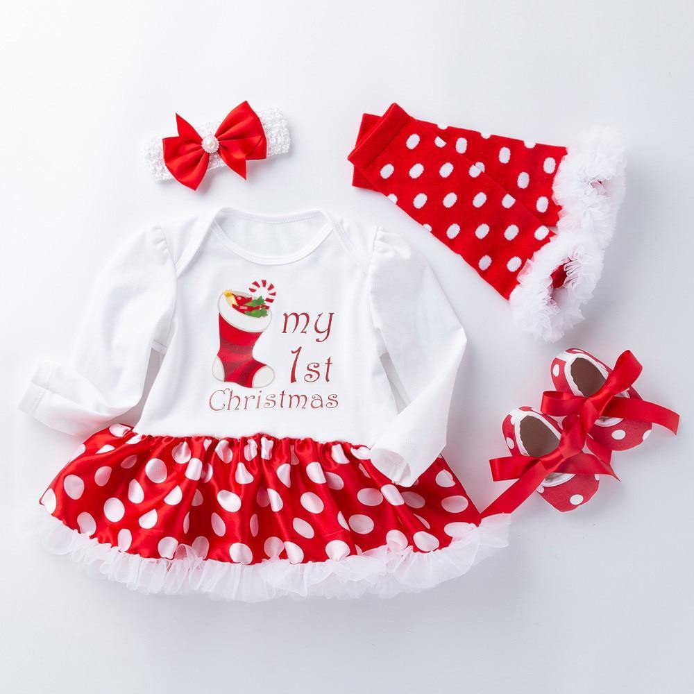 Tenue Bébé Fille Premier Noël Tutu Design Unique Superbe Look Cadeau Parfait