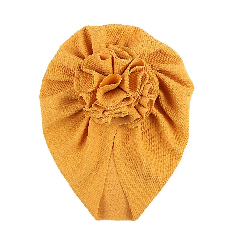 Bonnets Serre-têtes Bandeaux Élastiques à Fleurs et Nœuds pour Bébés Filles