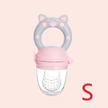 Sucette Distributrice Bébé en Silicone Animaux Dessin Animé Tétine pour Nourrisson Support Grignoteur Fruits Nouveau-né Sucette Silicone Embout Tétine