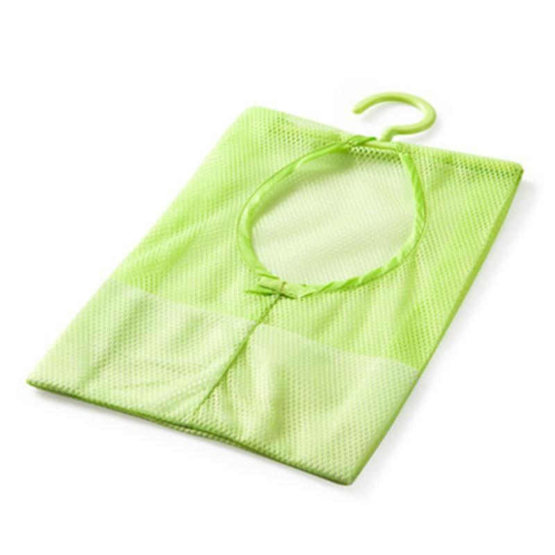 Sacs de rangement suspendus multifonctionnels en maille pour salle de bain, sacs en maille écologiques pour jouets de bain, paniers pour articles de rangement de salle de bain