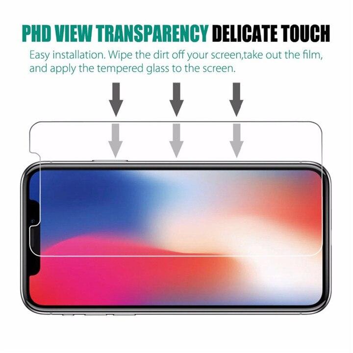 3 pièces pour iPhone 12 13 Mini 14 Pro Max Film de protection d'écran en verre pour iPhone XR XS SE 2022 6 7 8 Plus 13 Pro Max Verre non entièrement incurvé anti-explosion film de protection d'écran en verre trempé pour iPhone
