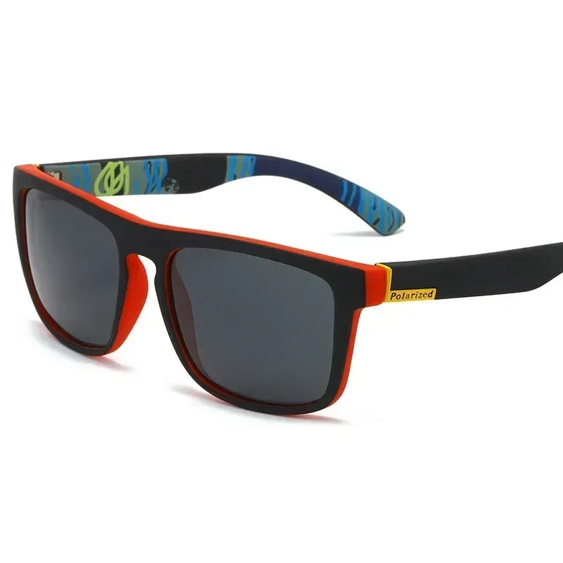 Lunettes de soleil polarisées de luxe pour hommes, de marque de designer, style rétro, pour l'extérieur, la conduite, la moto, le cyclisme