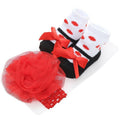 Chaussettes Bébé Princesse Dentelle Colorée Nœud Mignon Bébé Nœud Chaussettes Chaudes Et Bandeau Ensemble Design Élégant Pour Les Bébés Filles