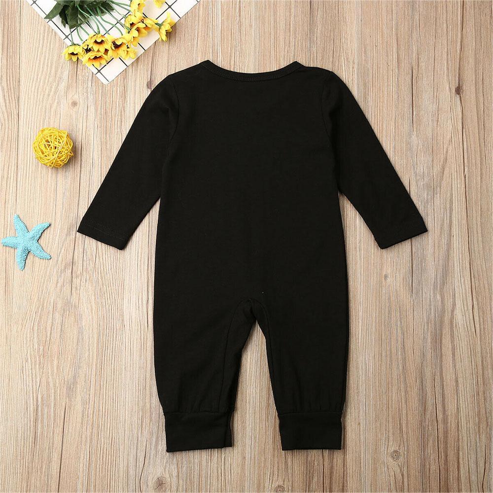 Bébé nouveau-né Filles Garçons Haut Barboteuse Combinaison Cache-couche Tenues Confortables Avec Texte Petit Frère Pour Garçons