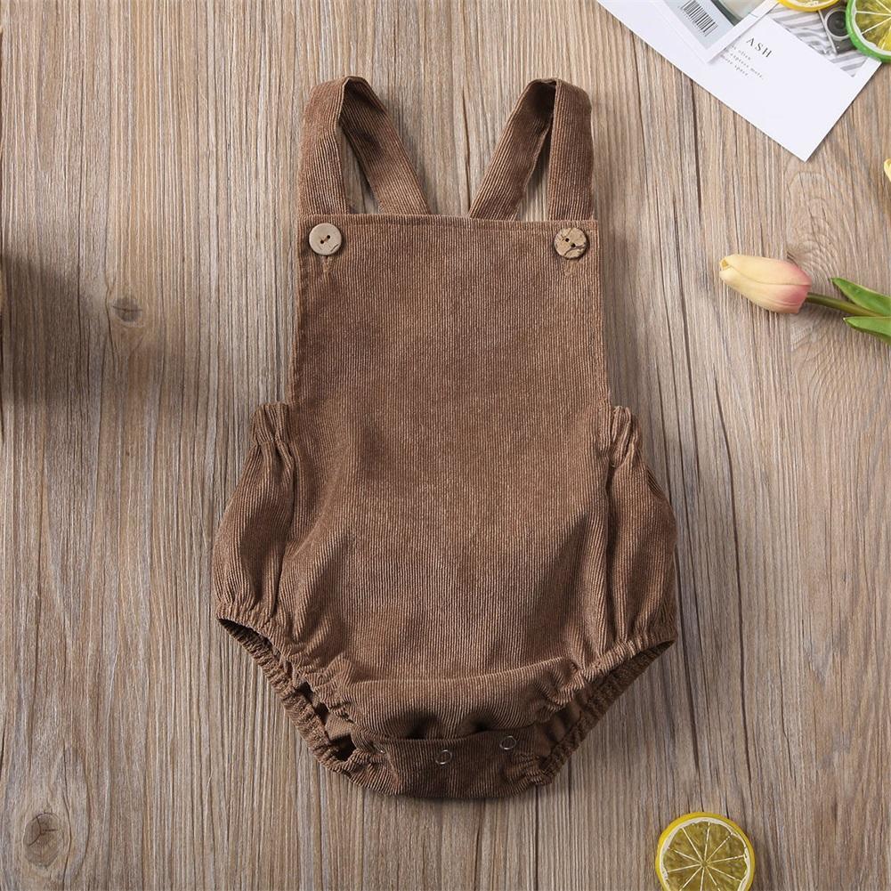 Vêtements d'été pour bébé, nouveau-né, garçon/fille, body-salopette dos nu pour filles