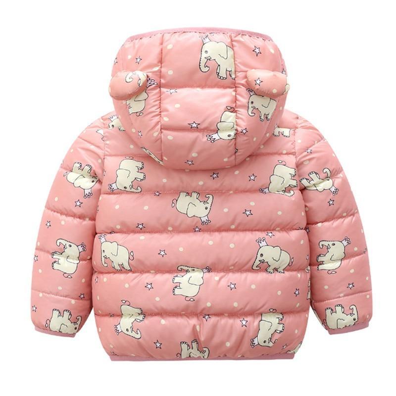 Vestes d'hiver pour bébés filles pour enfants, vêtements d'extérieur à capuche pour nourrissons au design moderne pour filles et garçons printemps automne