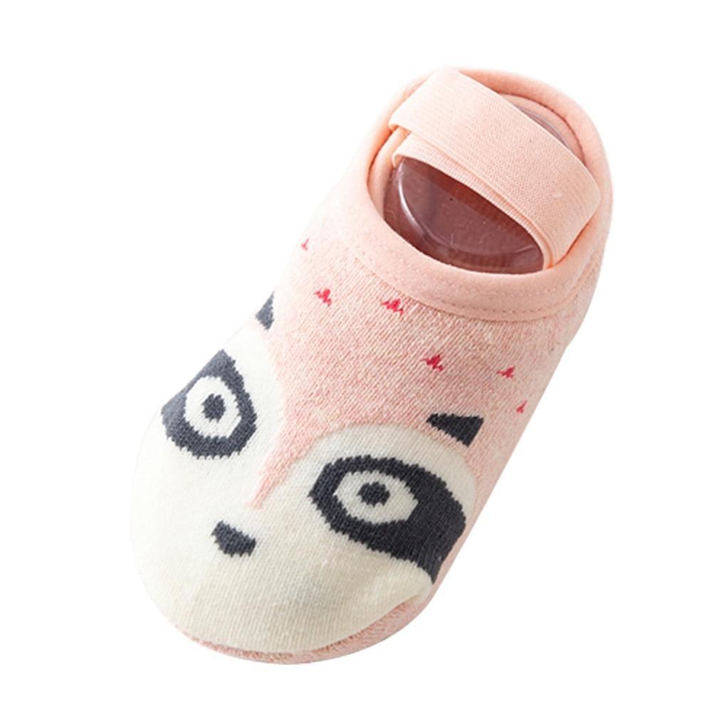 Chaussettes pour bébé de luxe modernes Chaussettes de marche pour nourrissons Chaussettes antidérapantes mignonnes en coton pour tout-petits 6 couleurs Chaussettes en polyester pour enfants