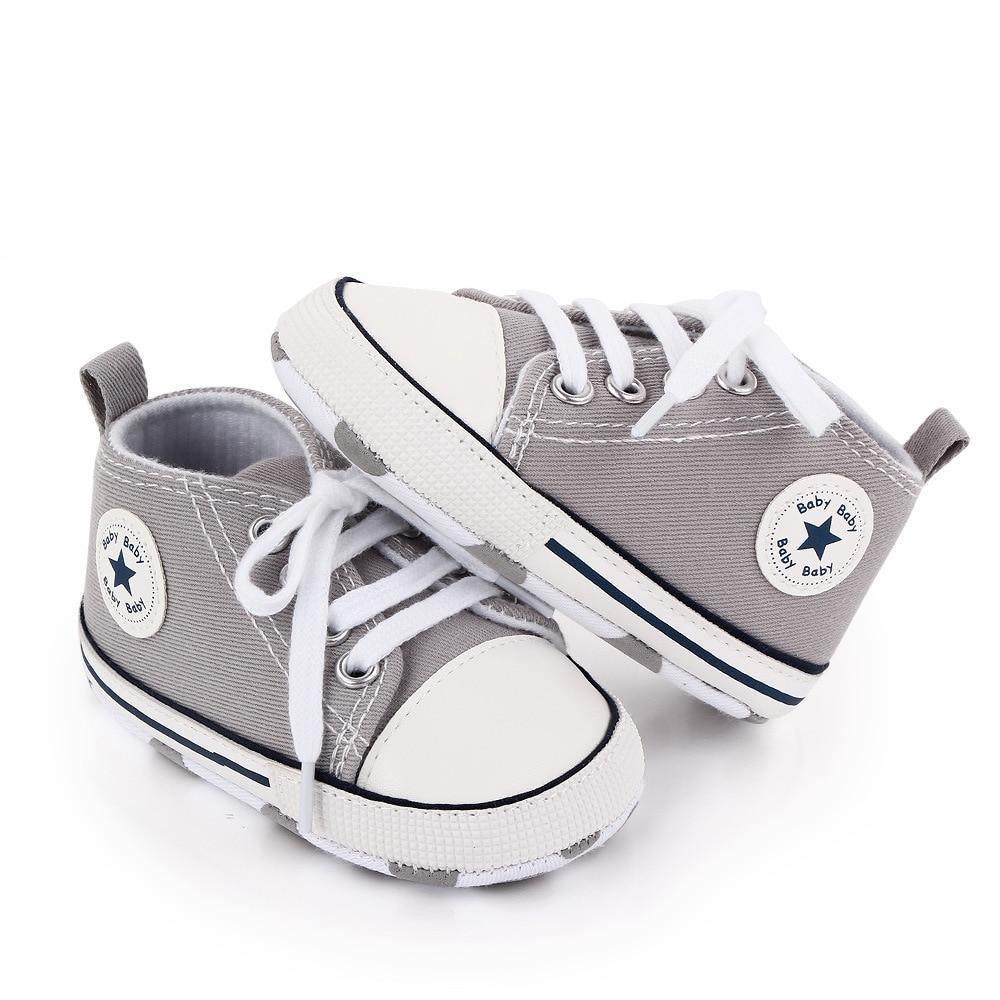 Nouvelles baskets souples pour bébé, chaussures de sport pour nouveau-né garçon et fille, antidérapantes, premières chaussures de marche, 0-18 M