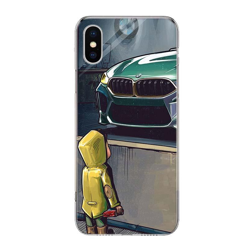 Coque De Téléphone Avec Dessin Animé De Garçon Pour Iphone 14 11 12 13 Pro Max Xr X Xs Mini 8 7 Plus 6 6s Se 5s Housse Souple En Silicone Pour Iphone
