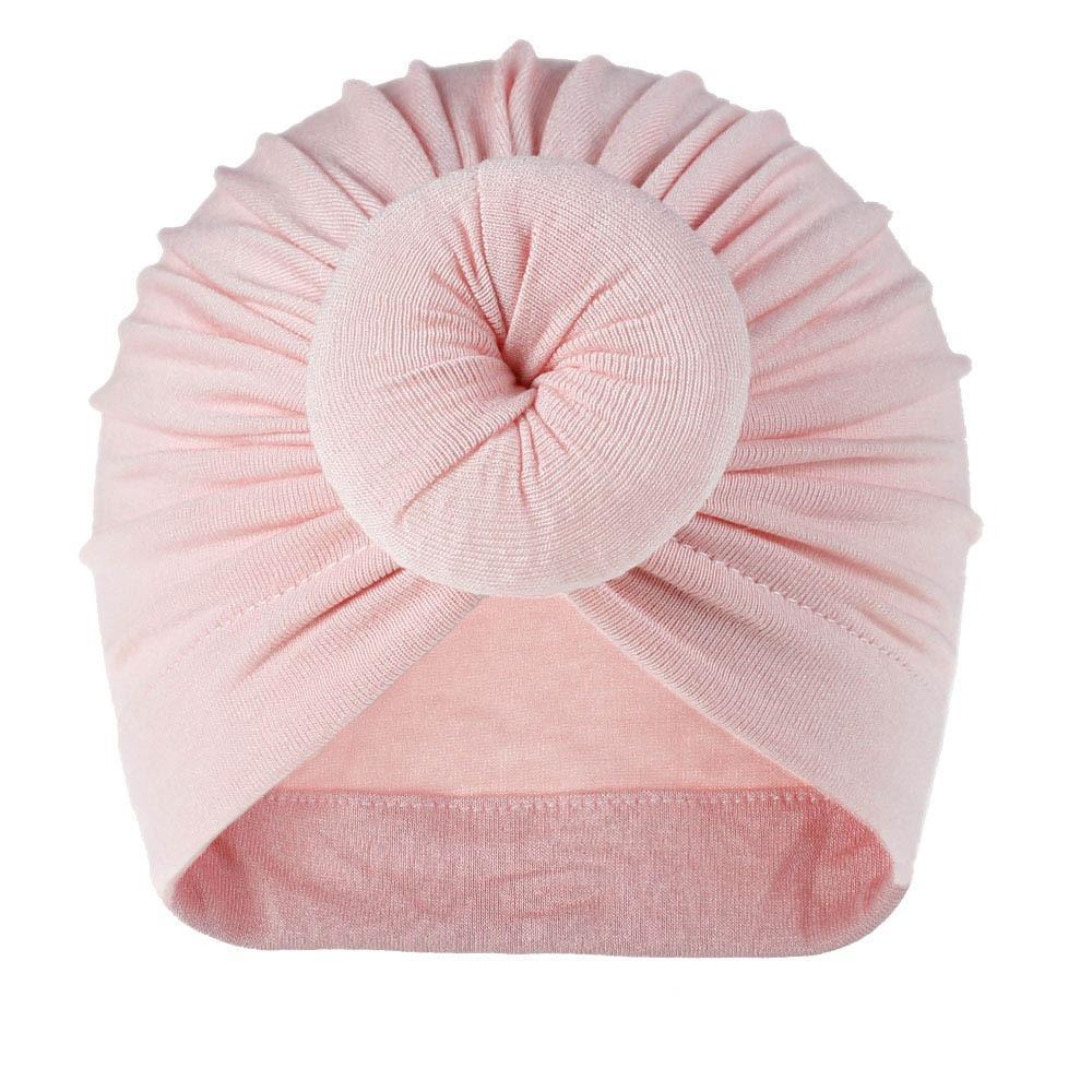 Chapeau Turban en Coton Doux pour Nouvelle Maman et Bébé, Bonnet Élastique pour Tout-Petit, Bébé Fille et Femme
