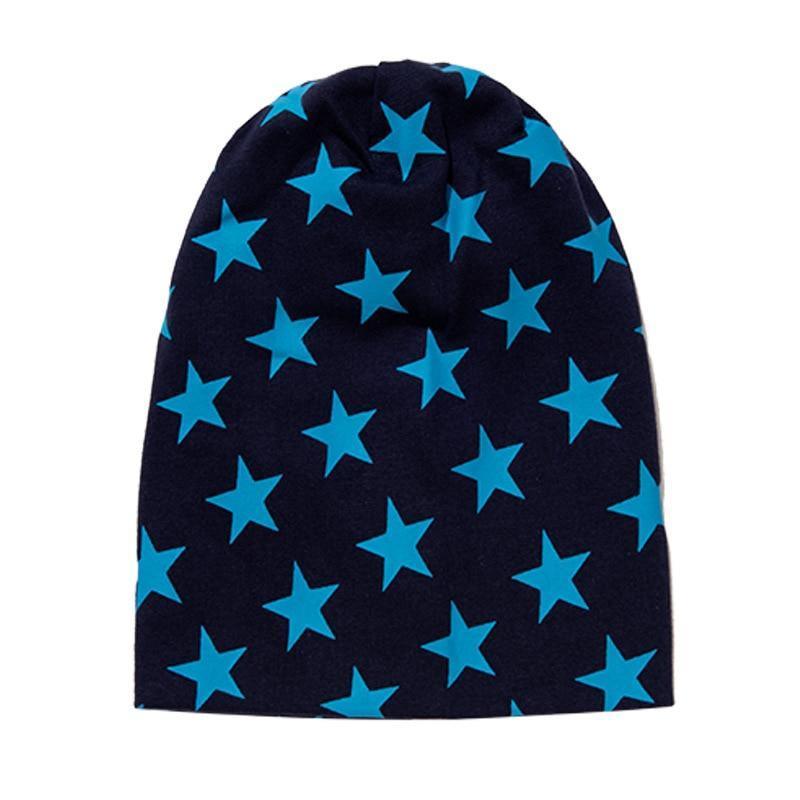 Bonnet et écharpe de bébé hip-hop avec étoile pour garçons et filles pour l'automne et l'hiver