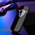 Briquet de Luxe Moderne Nouveau avec USB, Allumage par Empreinte Digitale, Briquet Électronique Rechargeable