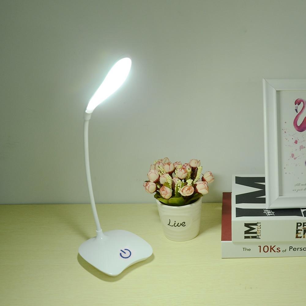 STEVVEX Lampe de Lecture sur Pied LED Lampe de Bureau Portable avec Batterie Rechargeable Niveaux de Luminosité Lampe de Bureau d'Étude pour Étudiant et Bureau