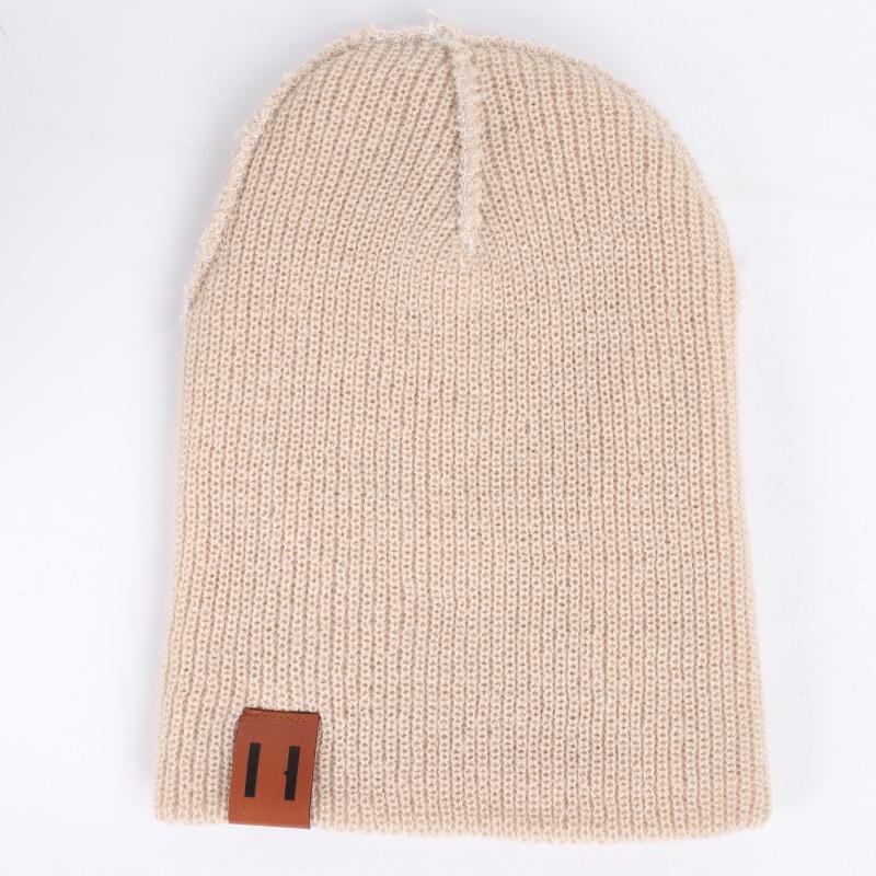 Bonnet d'hiver chaud pour bébé, tricoté pour enfants, bonnets pour filles et garçons, bonnet pour bébé et parent