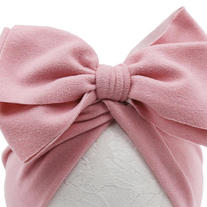 Jolis nœuds Chapeau bébé Noué Enfants Filles Nouveau-né Turban Doux Enfants Bébés Tout-petits Bonnet