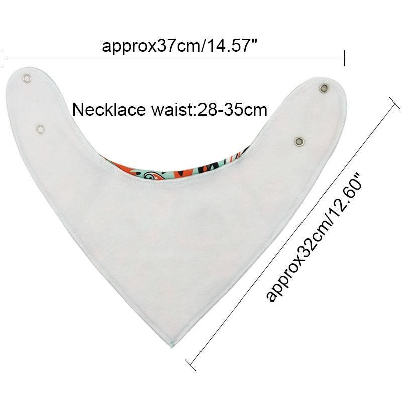 Bavoirs bébés Foulard triangulaire Coton Dessin animé Enfant Bandana Bavoir Bavoirs de bave Nouveau-né Bavoir pour enfants
