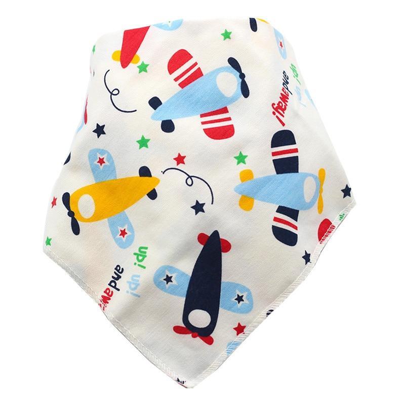 Bavoirs bébé Triangle Coton Dessin Animé Enfant Bandana Bavoirs Baveux Nouveau-né Bavette Tissu Absorbant Pour Bébé et Enfants