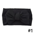 Bandeau Bébé Fille Grand Nœud Bandeau Cheveux Enfants Réglable Turban Enfant Accessoires Cheveux