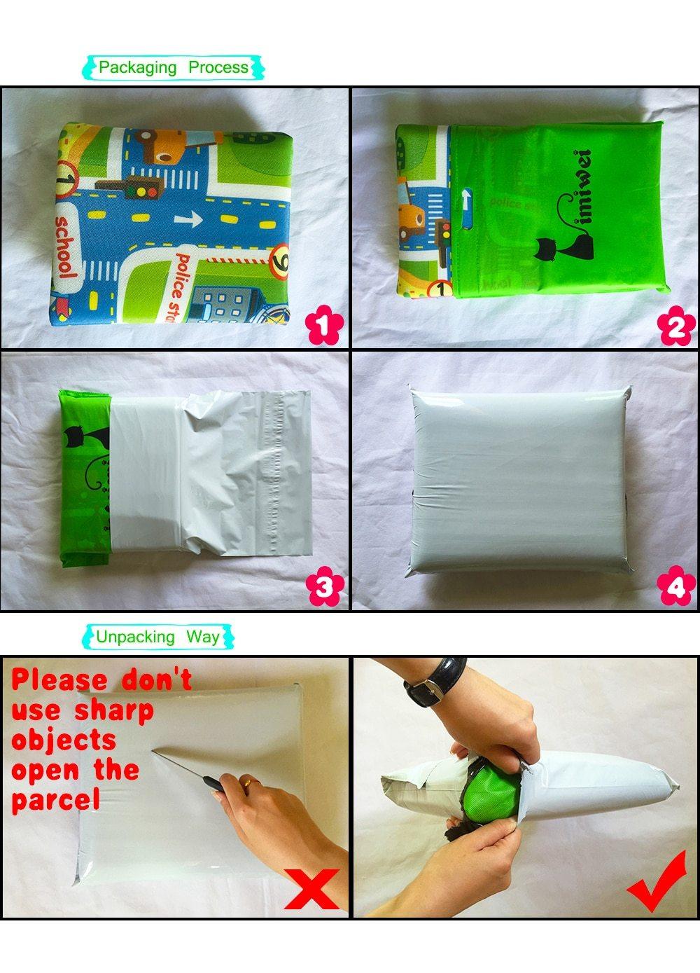 Tapis de jeu pour bébé, tapis de rampement, tapis pour enfants, tapis de développement, tapis de jeu pour enfants, tapis de jeu routier, tapis de puzzle pour enfants