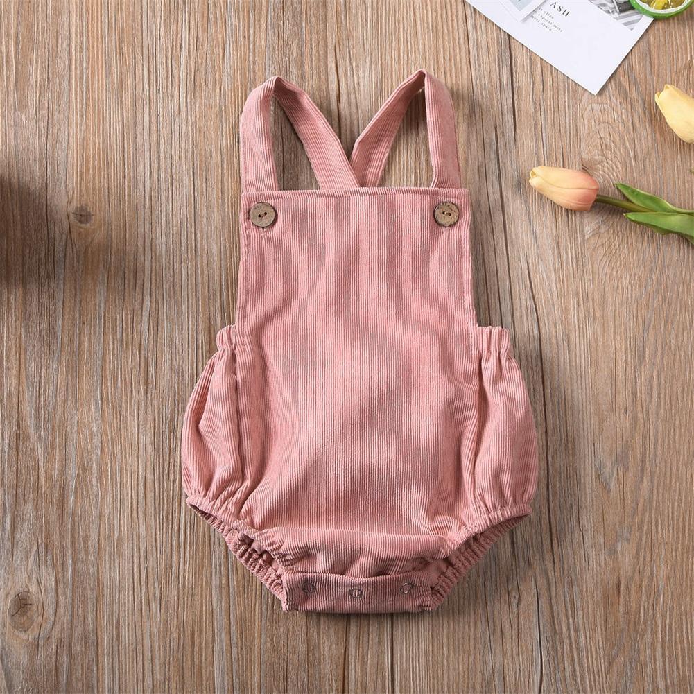 Vêtements d'été pour bébé, nouveau-né, garçon/fille, body-salopette dos nu pour filles