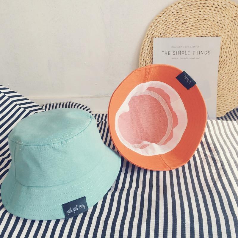 Bonnets bébé modernes en coton pour enfants garçons et filles Chapeaux de soleil Bob pour enfants garçons et filles Casquettes de plage pour enfants