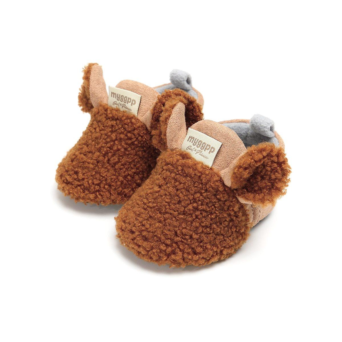Nouvelle Mode Chaussures de Ramper pour Tout-Petits Nouveau-Nés Garçons Filles, Chaussons en Coton, Premiers Pas