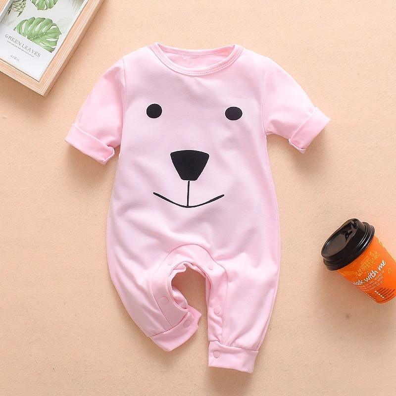 Grenouillère bébé garçons filles barboteuse florale dinosaure voiture imprimée manches longues coton barboteuse combinaison enfant pour enfants