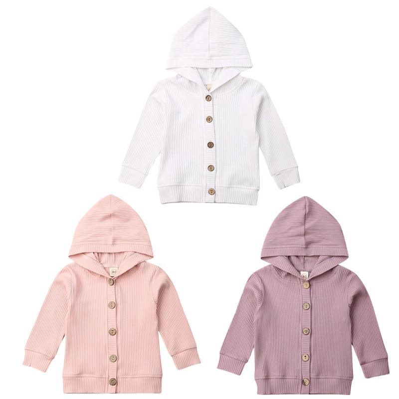 Vêtements Bébé Fille, Manteau Tricoté à Manches Longues, Veste, Blouson, Hauts 0-24 Mois pour Bébés Filles