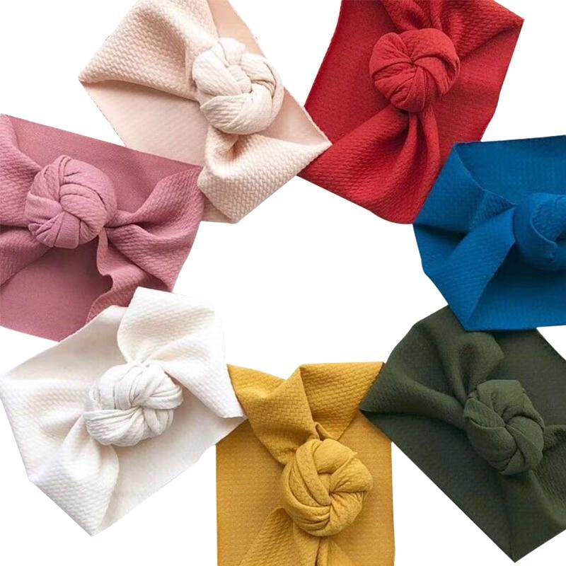 Bandeaux tricotés pour bébés filles, bandeau turban pour enfants et accessoires pour cheveux de filles