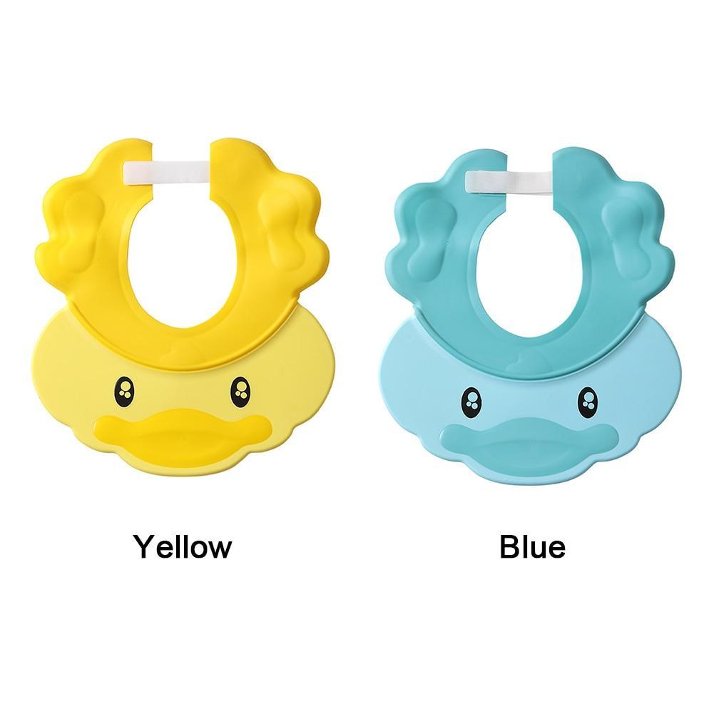 Bonnet de shampooing Modern Water Ears, large bord, pour le lavage des cheveux de bébé, forme de canard, casquettes de protection pour enfants.