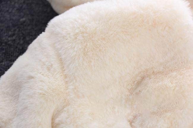 Bébé Fille Style Designer Moderne Veste à Capuche Mignonne Épaisse Chaude Douce Manteau pour Tout-Petits Pour Enfants