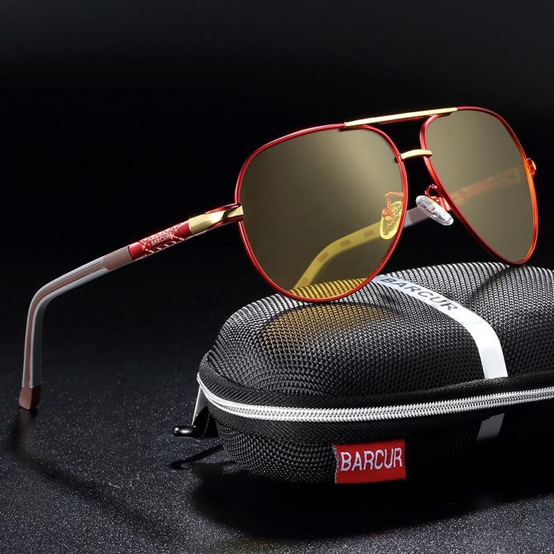 Lunettes de Vision Nocturne Originales Luxueuses et Élégantes, Lunettes de Conduite de Nuit de Marque de Luxe Pour Femmes et Hommes Avec Protection UV400
