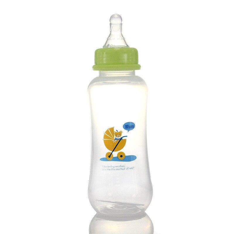 Biberon dessin animé animal nouveau-né biberon d'apprentissage tasse anti-colique biberon portable à gribouillis pour enfants