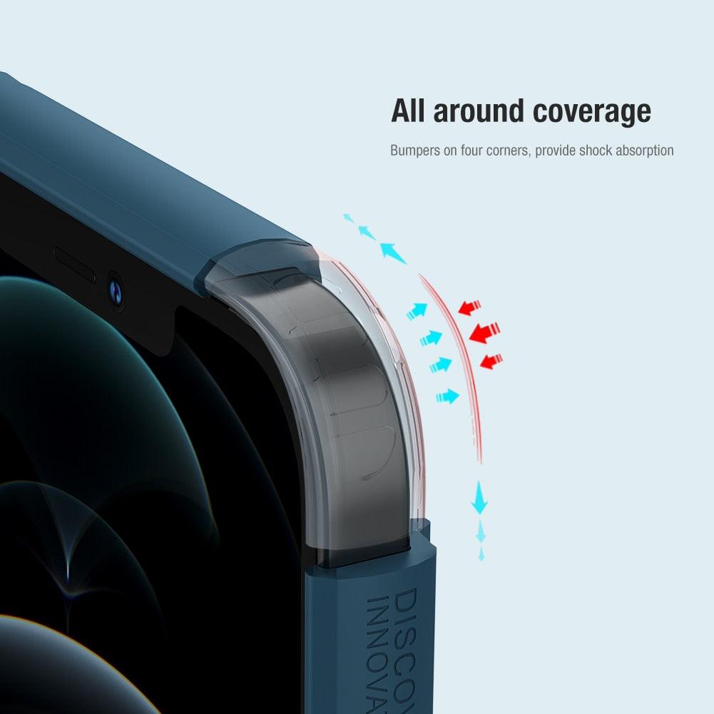 Coque arrière rigide absorbant les chocs pour iPhone 13 Pro Max - Étui appareil photo coulissant noir élégant pour iPhone 13 Mini 13 Pro Max