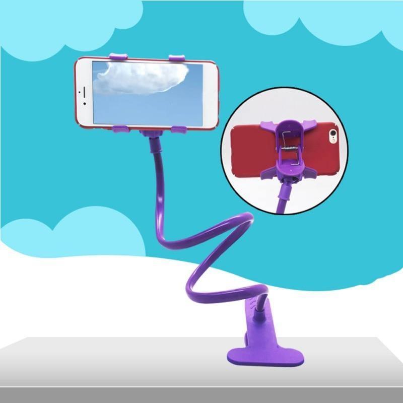 Support Universel Paresseux Bras Flexible Support Téléphone Portable Pince De Table De Lit Pour Téléphones