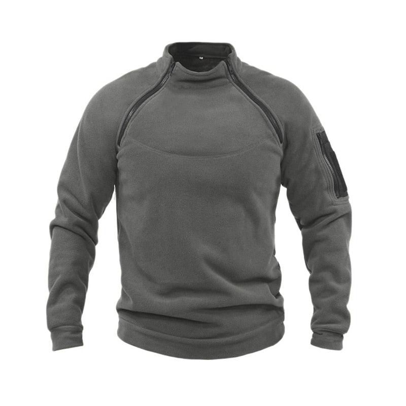 Hommes Blouson Polaire d'Hiver Unique Léger Décontracté Tactique Extérieur Doux Hommes Printemps Chaud Blouson Militaire Homme Vêtements de Sport d'Aventure Vestes Coupe-Vent Élégantes